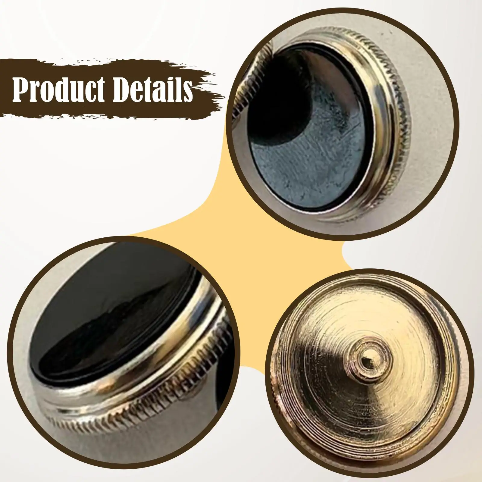 3x Trumpet Valve Caps Professional for Musician Beginners Decoration Easy Installation Replace Parts Trumpet Key Buttons