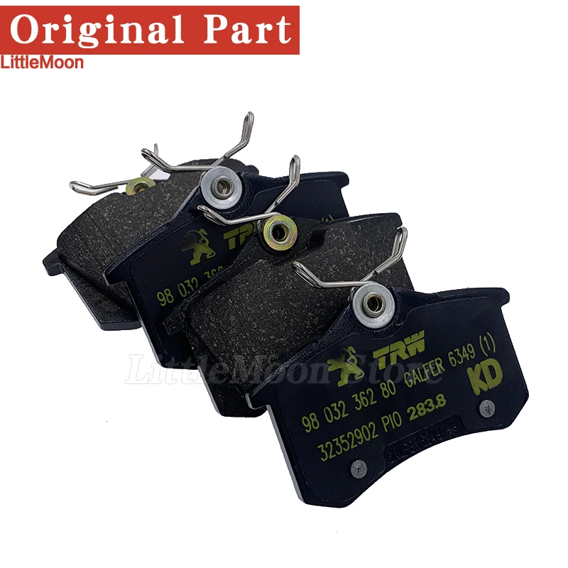Original rear brake pads 425467 1608520380 1611456380 1623180580 for Peugeot 307 Citroen C4 Picasso