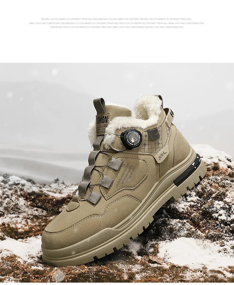 Fodrade Vinterskor Herr | Boots Boots för Män • Shoeking.se