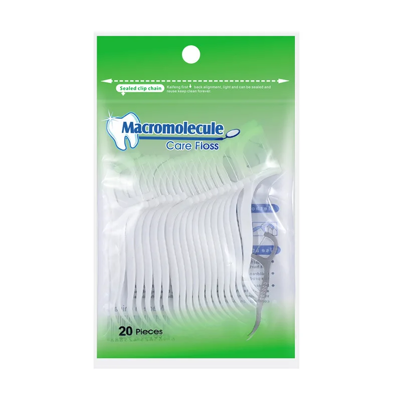 Dental Floss Stick Dental Floss Dental Floss Sticks Dental Cleaning Tools Plastic Toothpicks with Thread Ultra Thin Dental Threads Teeth Stick Travel Portable Durable Tooth Picks Flosser