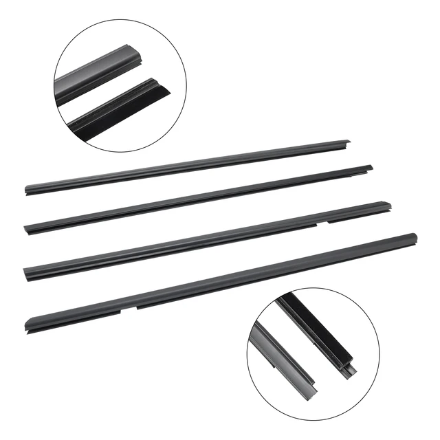 4ピース アウトサイド ウインドウ モールディング ウェザーストリップ