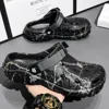 Men's and women's flat sandals, thick-soled sandals, men's summer sandals, new breathable soft-soled sandals
