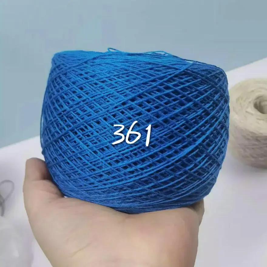250g*2 pieces knitting 100% cotton lace thread katoen crochet lanas para tejer a crochet yarn haakgaren Luster soft t64 6