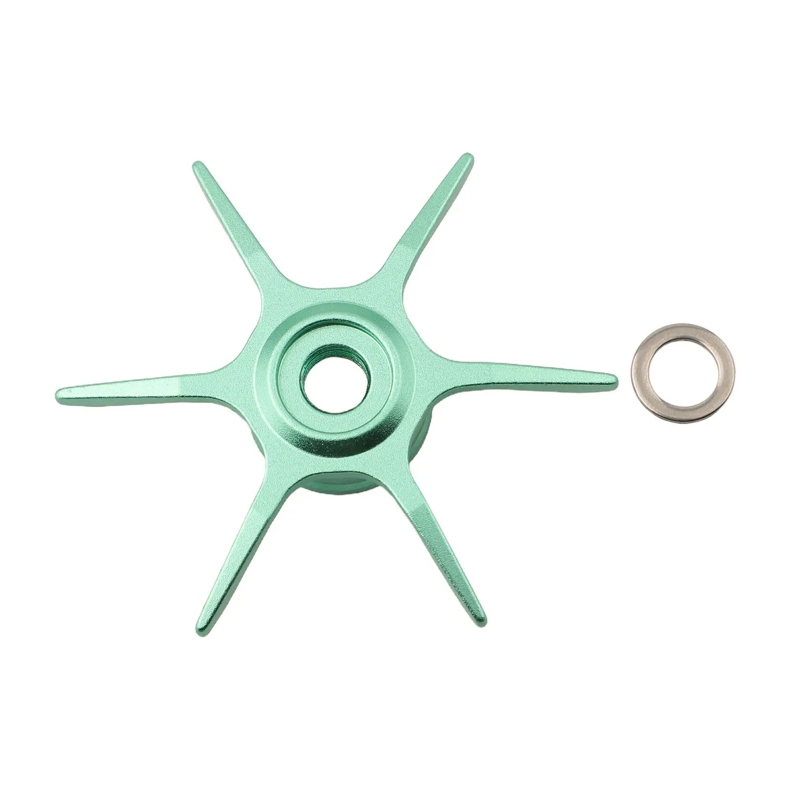 Modifizierte Aluminium-Sternbremse für Abu Max Serie B3B4P3P4P5 Wassertropfenrad Sechs-Stern-Bremse Angelrollen-Zubehör – Detail 15