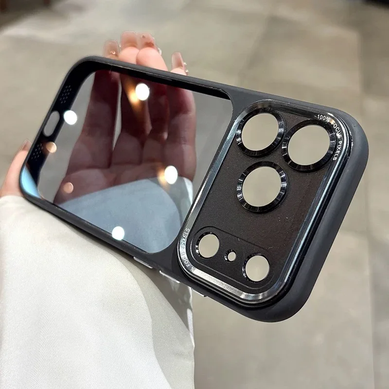 Premium Crystal Clear Shockproof Acrylic Case with Lens Protection