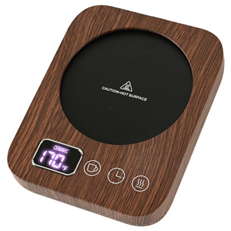 Smart Coffee Mug Warmer,Wax Candle Warmer Plate With Timer, Electric Coffee Warmer With Auto Shut Off Easy To Use 3