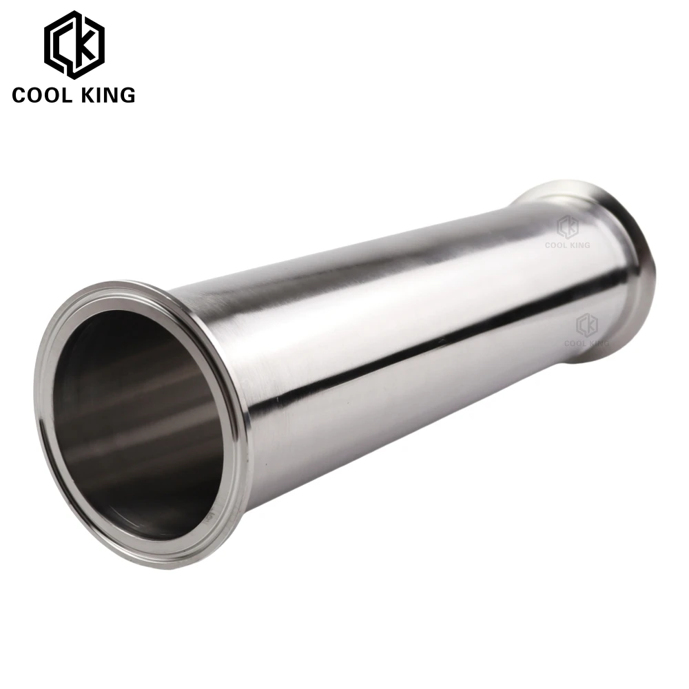 Pipe fitting water pipe fitting hose pipe fitting 3/4&rdquo; 1&rdquo; 1-1/2&rdquo; 2&rdquo; 3&rdquo; （19-76mm）Sanitary Tri Clamp Type Spool Tube Ferrule Clamp SS304 100mm 500mm Length Tube