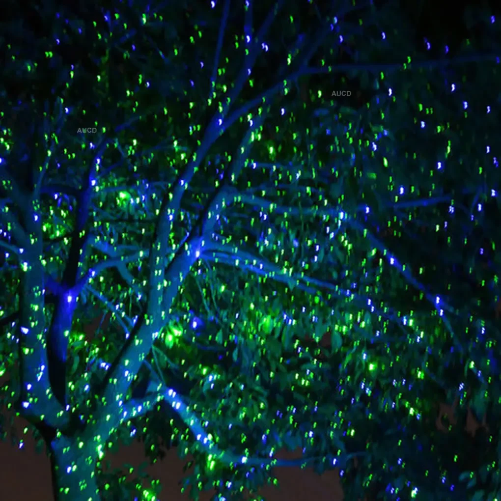 Outdoor IP65 Remote Moving RGB Laser Starry Sky Lawn Lamps garden light Garden Yard Christmas Party Decoration Show Projector Night Lighting