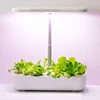 hydroponics growing system 12 pods indoor herb garden starter kit with led grow light smart germination kit garden planter