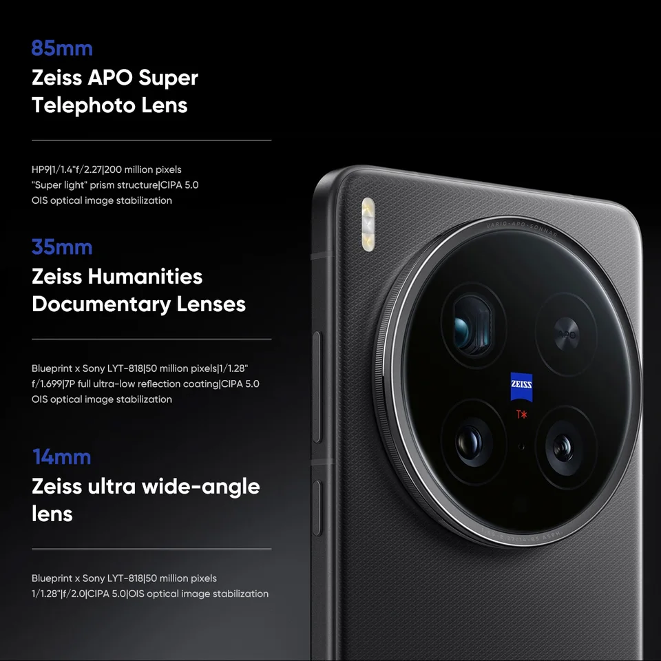 Original VIVO X200 Ultra Chinese Version Snapdragon 8 Elite 6.82