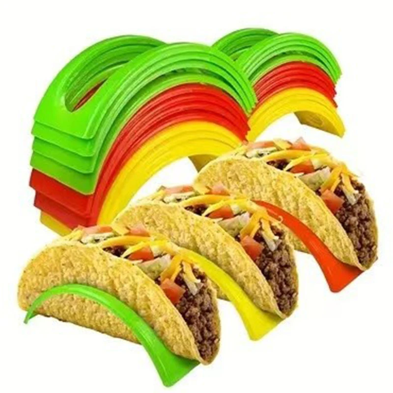 Taco Holder Mexican Pancake Rack Tortilla Tray Food Pallet Holder Kitchen Supplies Cooking