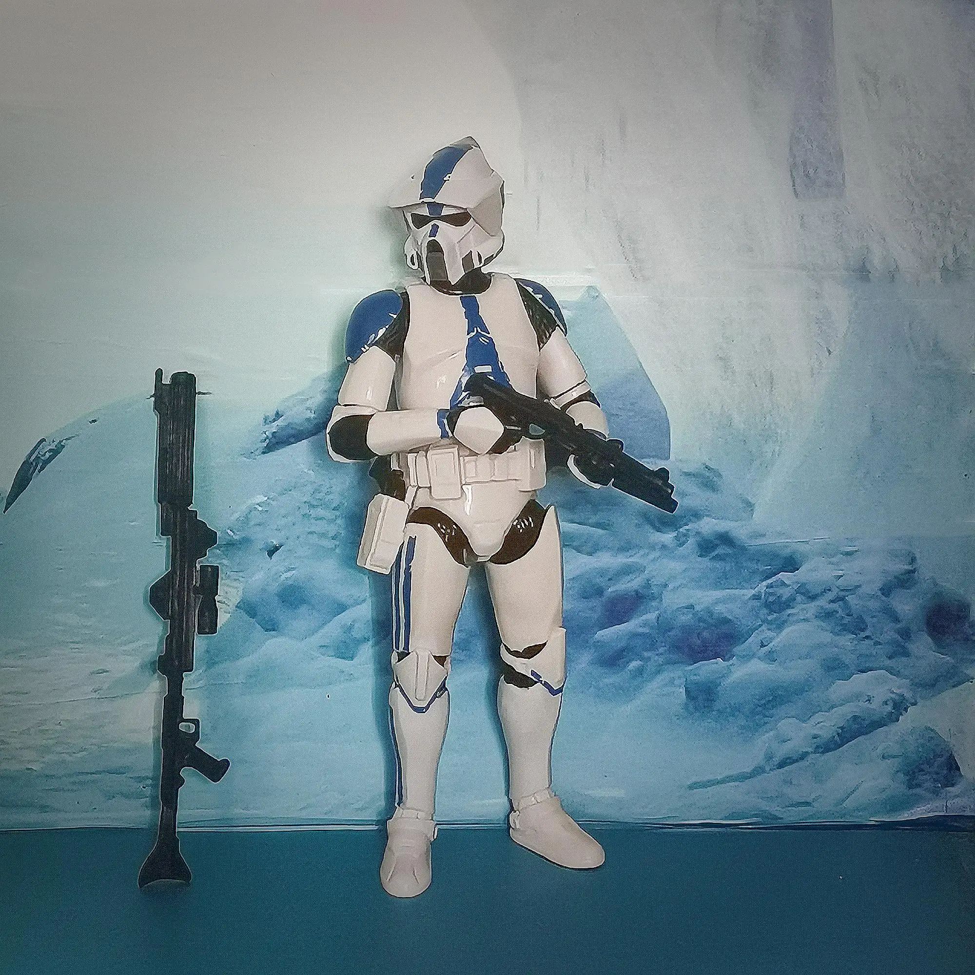 Action Figure Custom Bandai Clone Trooper Custom Republic Clone