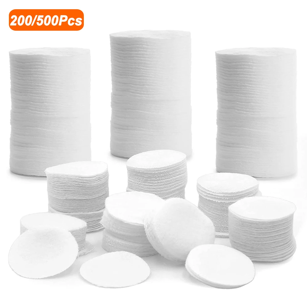200/500Pcs Tactical Gun Cleaning Patches Thicken Round Gun Cleaning Pads Gun Cleaning Cloth