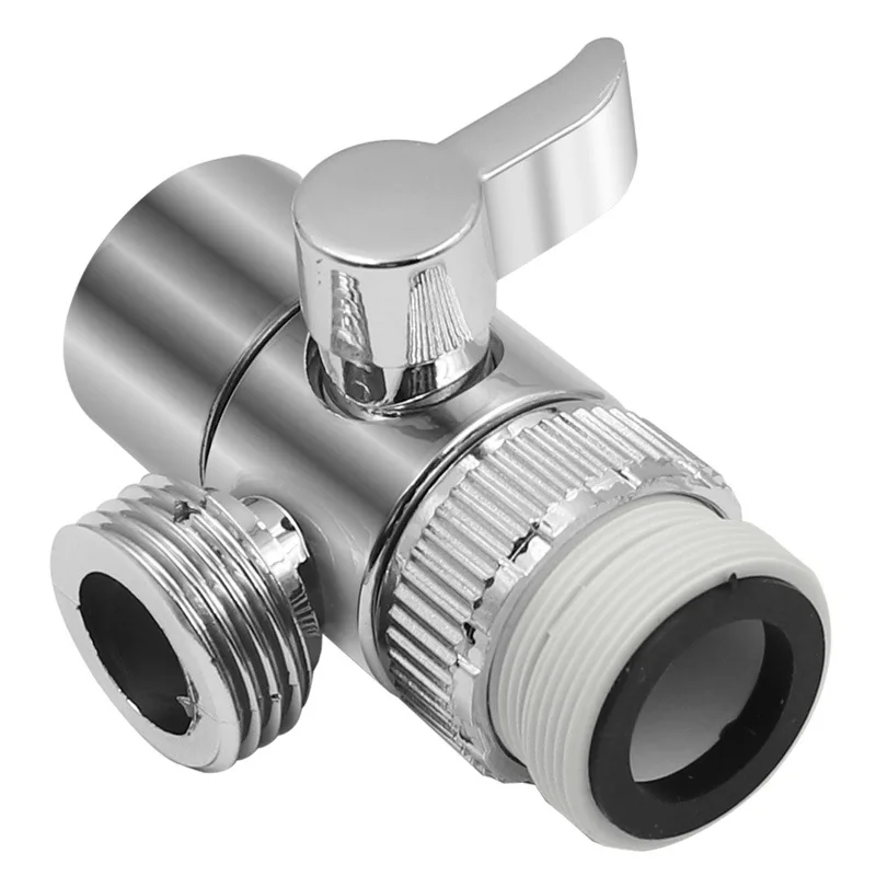 

Switch Faucet Adapter Plastic Sink Splitter Diverter Valve Water Tap Connector Shower Toilet Water Separator Bathroom Accessory