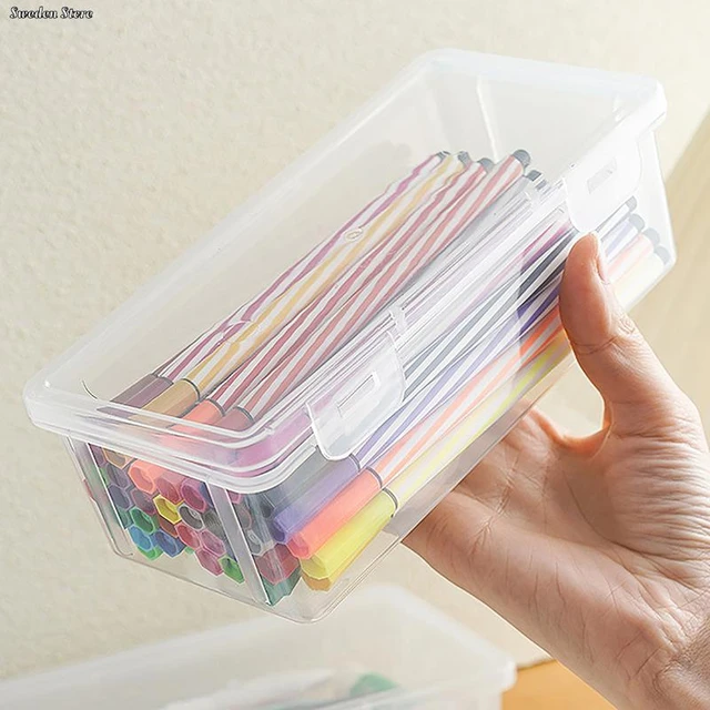 Wholesale acrylic pencil case For Storing Stationery Easily