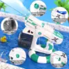 Capacity Water Gun Continuous Automatic Electric Absorption Toy Large Water Game Outdoor Children's Toys for Kids Boys Gifts 4