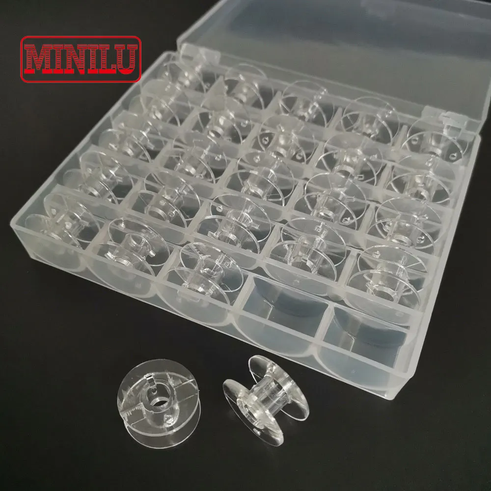 Janome Plastic Bobbins Clear