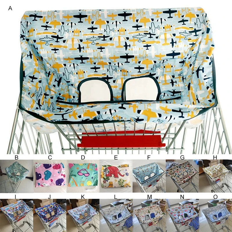 Children's High Chair High Chair Dust Cover Supermarket Cart Waterproof Cleaning Dust Cover baby seat cover baby high chair
