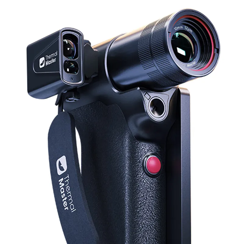 THERMAL MASTER DV2 휴대용 열화상 카메라 512×384 해상도 13mm 렌즈 1000m 감지 범위 5인치 화면 블루투스 와이파이