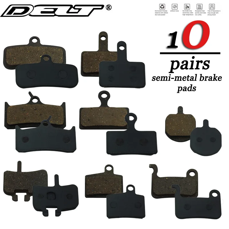 10 Pair Bicycle Disc Brake Pads Bike Hydraulic For Shimano Xt/r M315