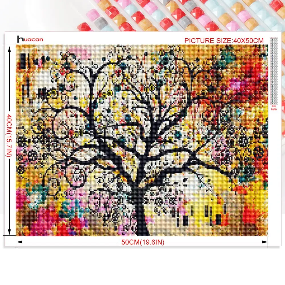 Full Diamond Painting Scenery Tree Mosaic Art Embroidery Stitch Rhinestone  Picture Puzzle Toy Children Gifts Wall Decor Craft - Diamond Painting Cross  Stitch - AliExpress