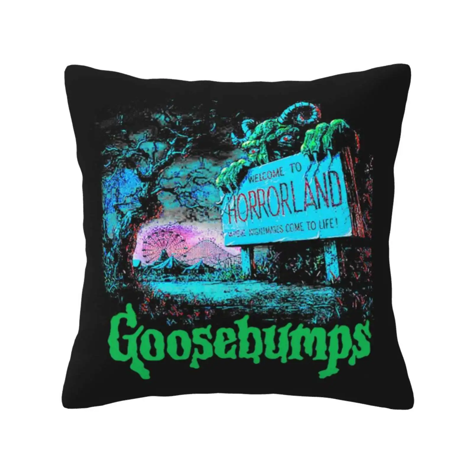 Подушка для гусиных шин Horrorland, наволочка для гусиных шин Horrorland Подушка для гусиных шин Horrorland, наволочка для гусиных шин Horrorland