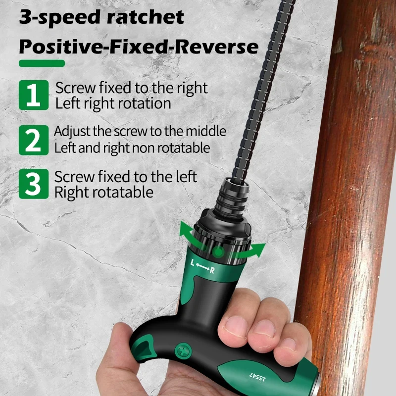 Adjustable Telescopic Ratchet Screwdriver Set - Multi-Functional Repair Hand Tools (2/7 Pieces)