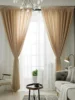 Japanese Style Log Wind Gauze Curtain 1PC Curtains for Living Room Bedroom Balcony 1