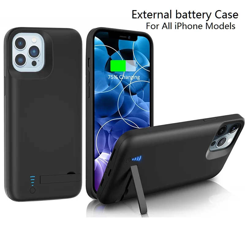 Iphone 12 Pro Max Battery Charging Case External Battery Iphone 13