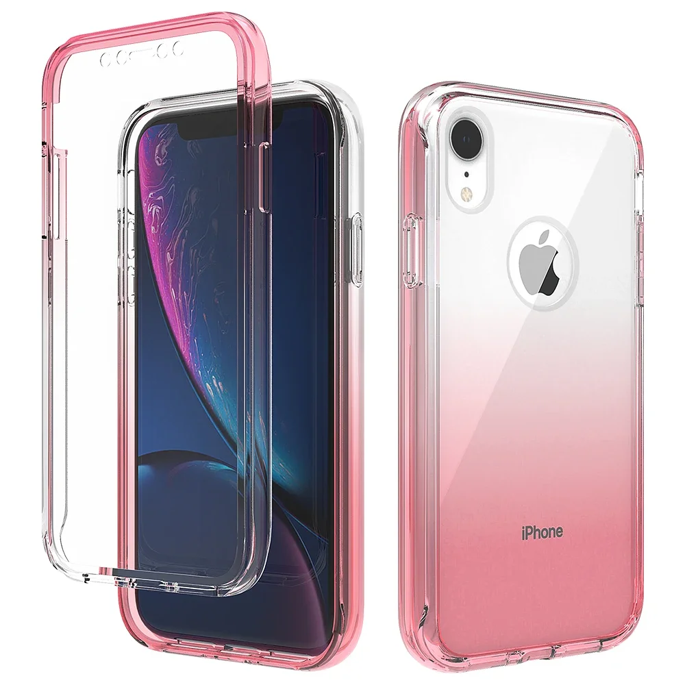 Funda para iPhone 15 Pro Max, doble capa a prueba de golpes, cubierta de  cuerpo completo para hombres y mujeres, protección contra caídas de grado