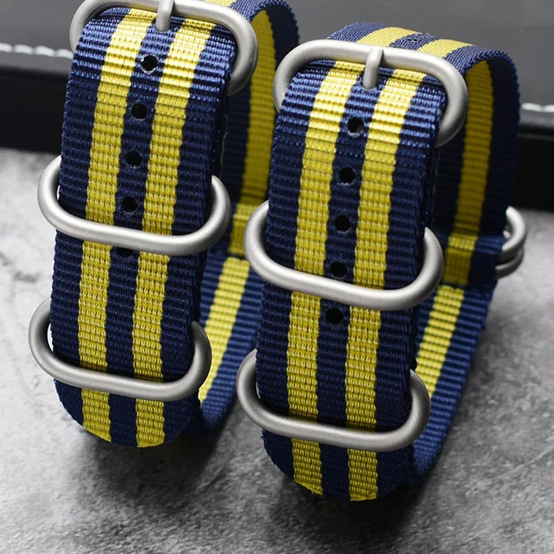 Cinturino Per Orologio In Nylon Per Citizen Air Eagle Blue Angel At8020 Jy8078 Cinturino In Nylon Di Seconda Generazione 22Mm 23Mm