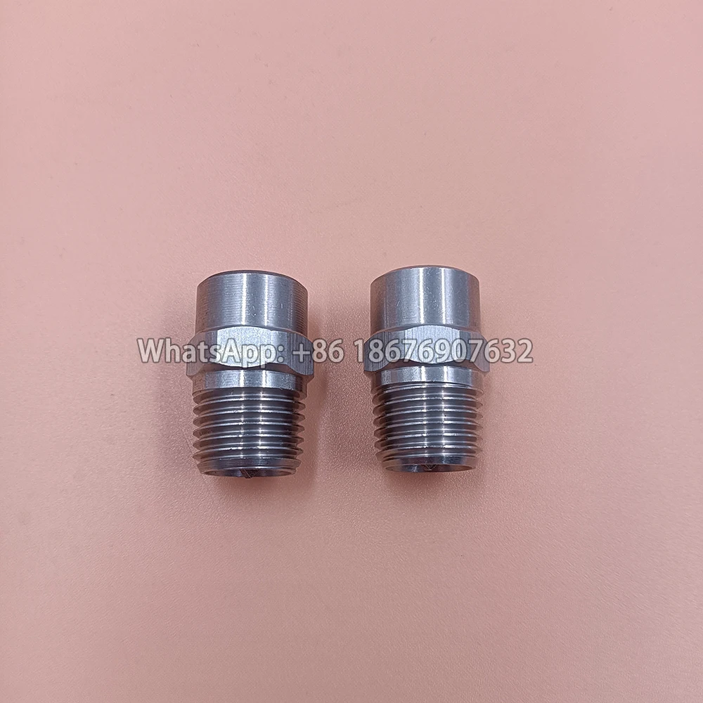 1/8" 1/4" 3/8" 1/2" 3/4" BSP 304 Stainless Steel Solid Cone Atomizing Spray Nozzle Dedusting 4