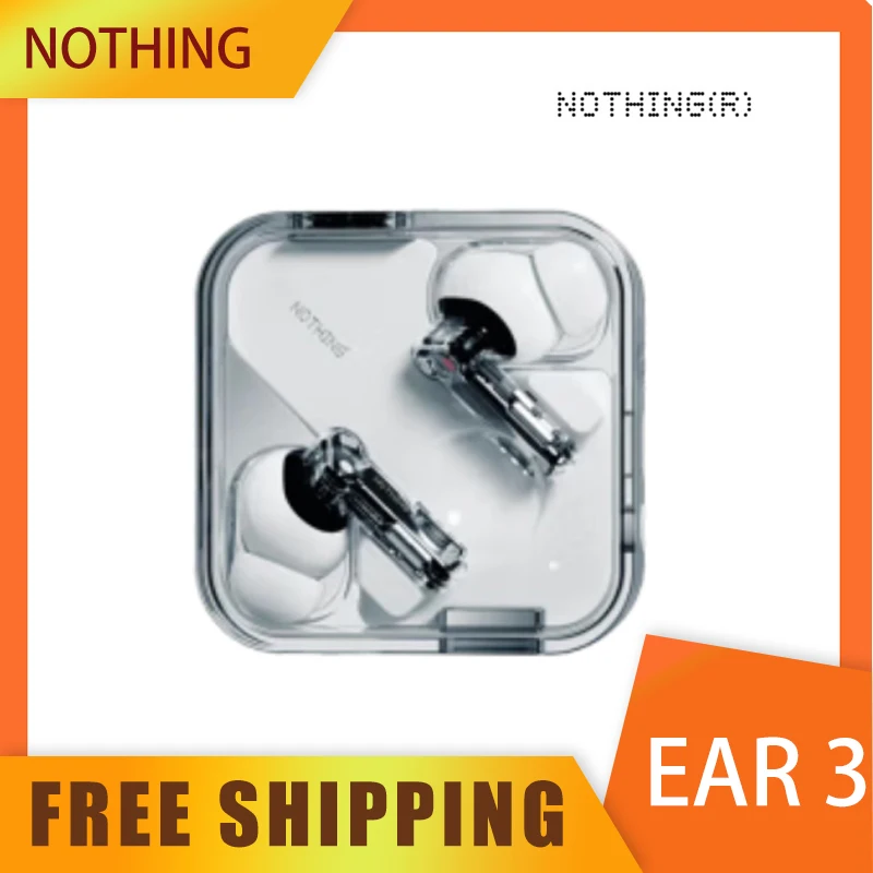 

Nothing Ear3 Wireless Earbuds True 5.3 Bluetooth Earphones Dynamic 3 Microphones Hybrid Anc In-ears Headphones for iPhone