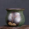 Succulent Vase Ceramic Living Room Balcony Decoration Countertop Porcelain Container Creative Terracotta Old Pile Plant Basin 2