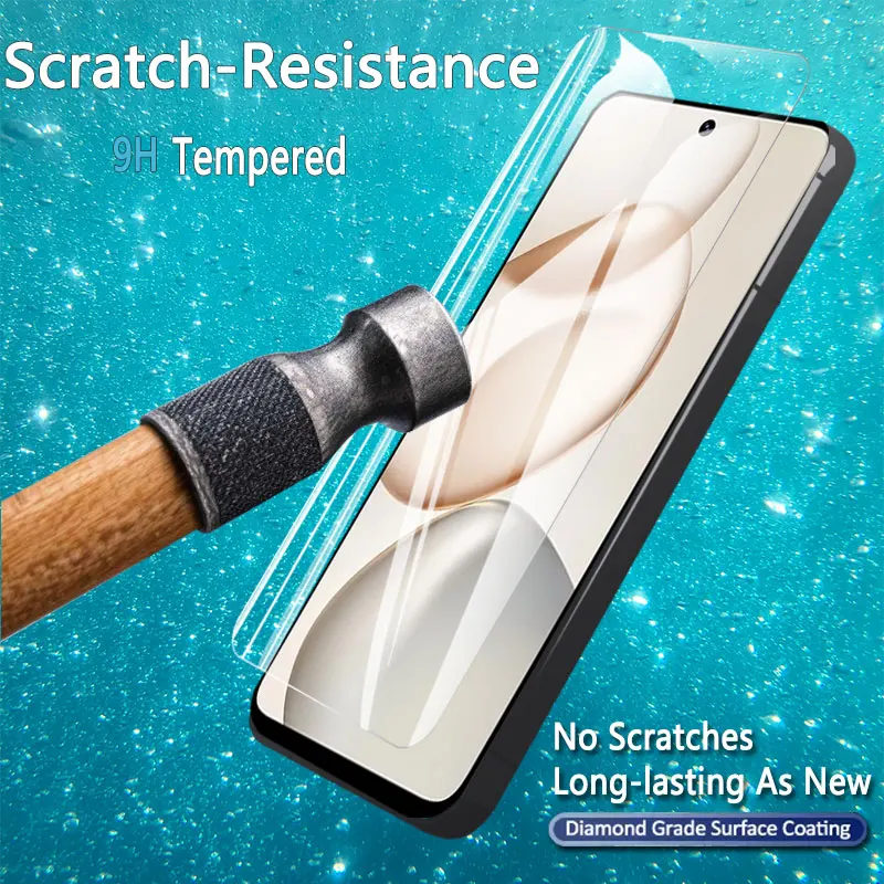Premium Tempered Glass Screen Protector - High Aluminum, Anti-Scratch, Case Friendly, 9H Hardness
