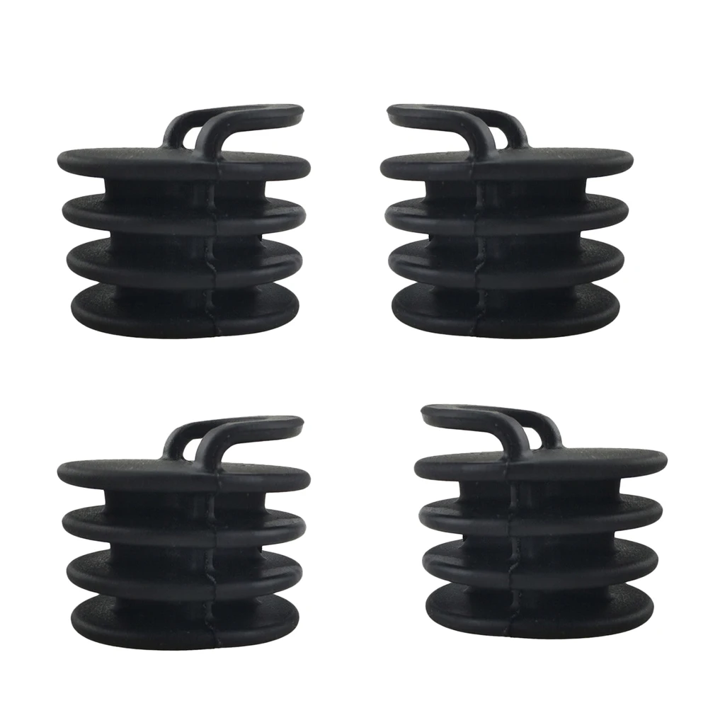 10x Plastic Canoe Boat Marine Kayak Scupper Stoppers Plugs 37mm Dia