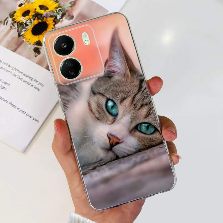 Fashionable Painted Soft TPU Phone Case with Bumper