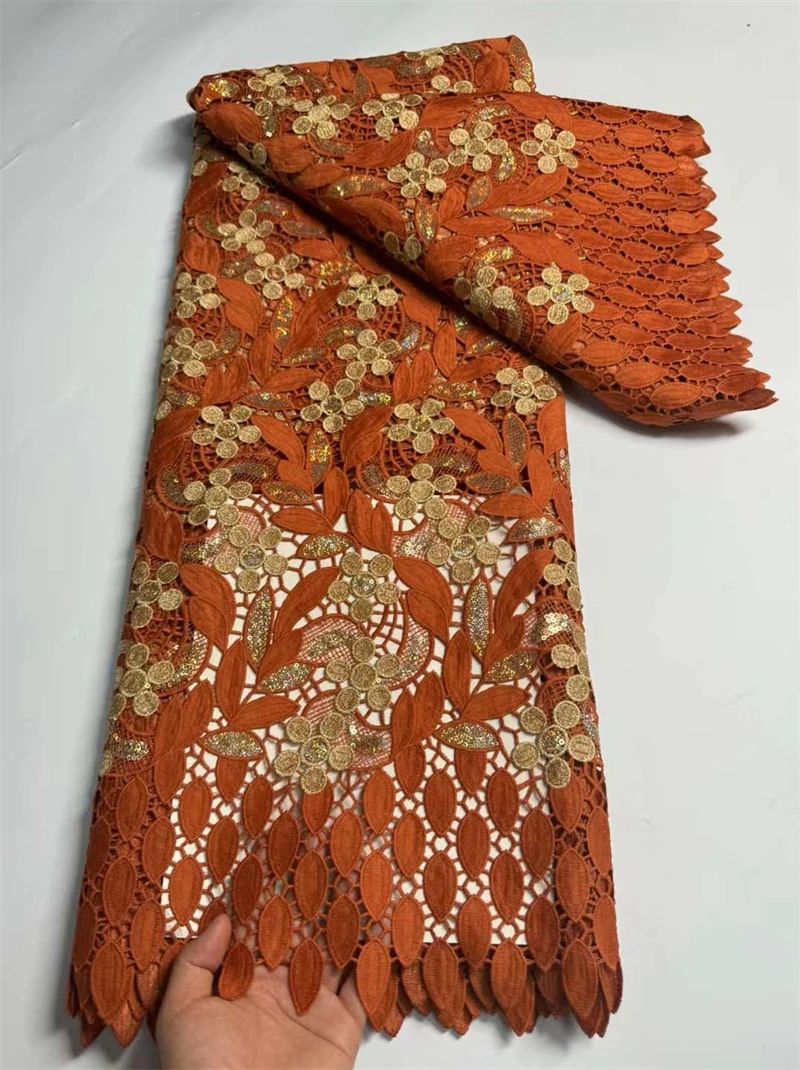 Рисунок 6 - Африканский шнур гипюровая кружевная ткань