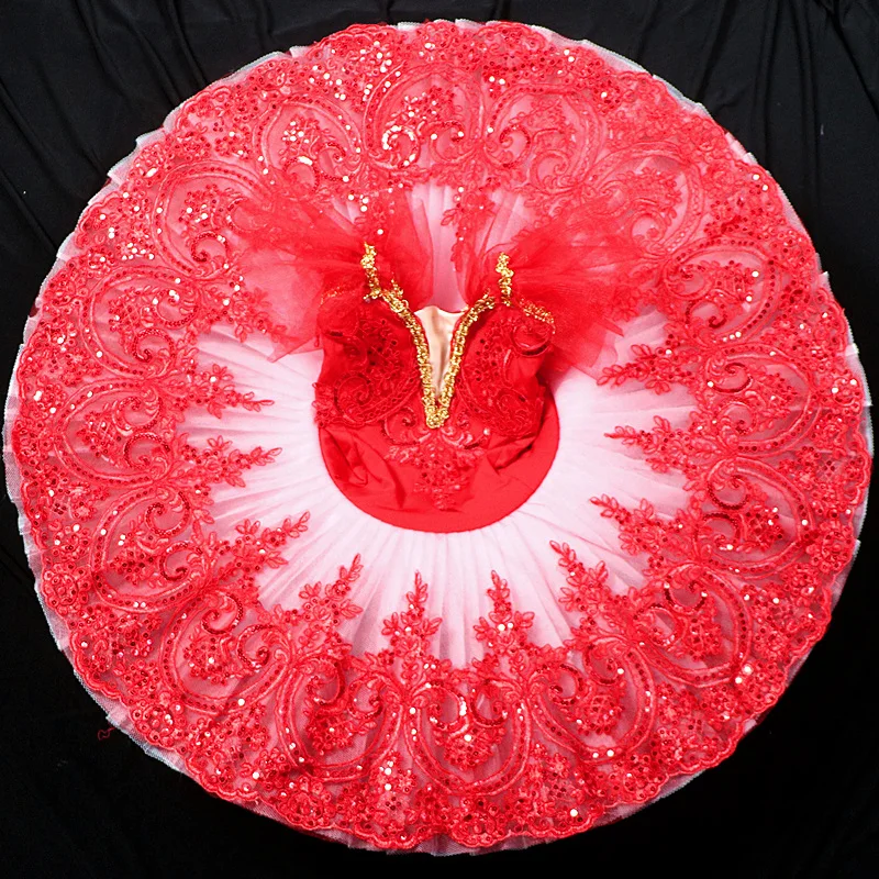 Professional Ballet Tutu Child Kids Girls Adults Pancake Tutu Giselle Paquita Ballet Costume Women Ballerina Party Dress Girls Tutu Skirt