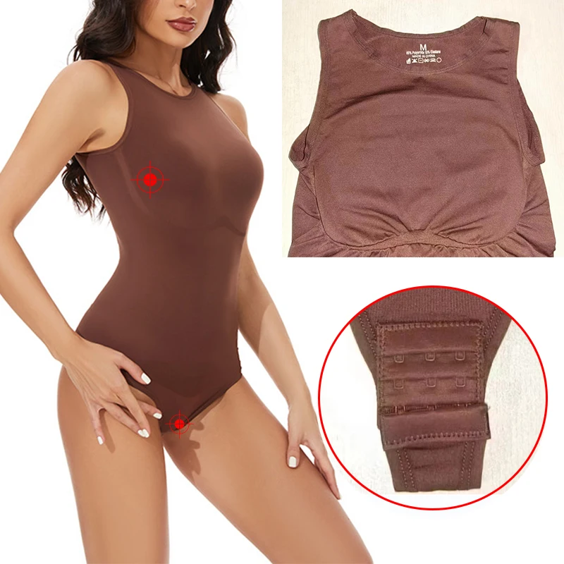 GUUDIA Body Shaper Maillard Style Bodysuit Halter Thong String Shapewear Top  Back Fat Smooth Compression Suit Women Shapers - AliExpress