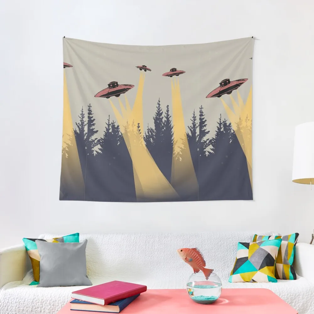 

Alien INVASION Tapestry Wallpaper Decorative Paintings Room Decorations Decorative Wall Tapestry