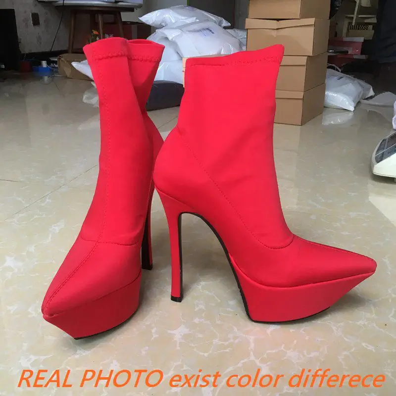 Red Sole Boots - Sasatime