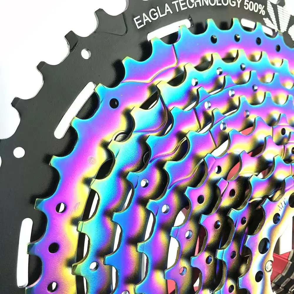 RACEWORK MTB Bicycle Cassette 11S 12S Mountain Bike Sprocket 11-50T Aluminum Alloy Material Bicycle Freewheel Bike Accessories
