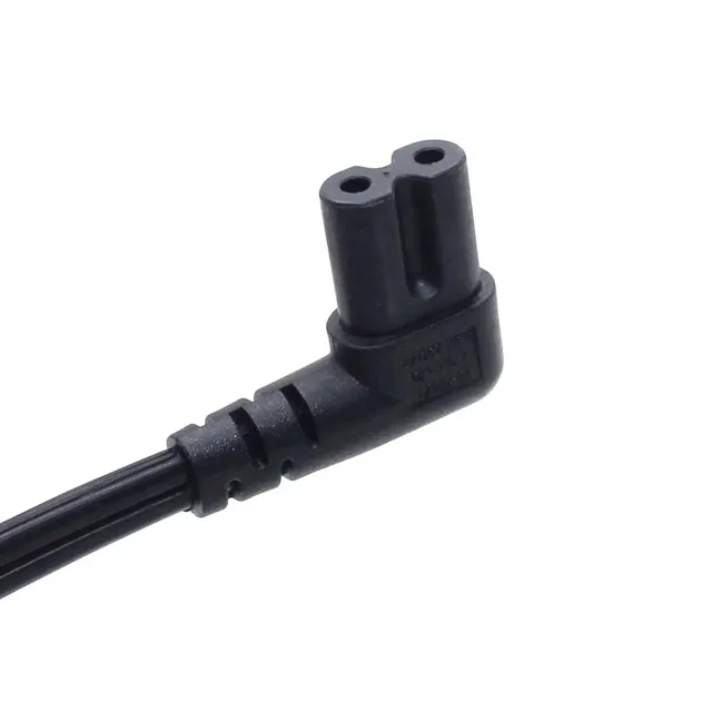 Cordon D'alimentation Américain US NEMA 1 15P IEC 60320 C7 1,8 M Noir - Foto 4