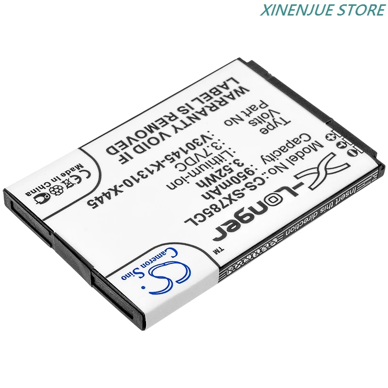 vhbw Batterie 950mAh téléphone fixe Siemens GigaSet SL400, SL 400A, SL 400H, SL610, SL78, SL78H