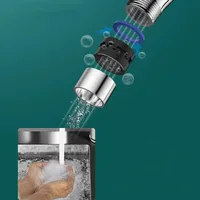 Kitchen Faucet Household Splash-proof Boosting Hot And Cold Faucet Hot And Cold Vegetable Wash Basin Dishwashing Pool Sink 5