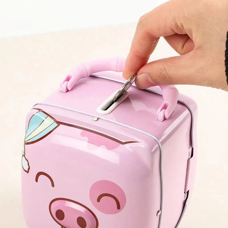 Salvadanaio a forma di cartoon per bambini decorazione e risparmio_voghion.com