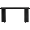 Modern console table, U-leg, 59.1 ", sofa table, narrow entrance table in hallway, Behind sofa, living room, foyer 1