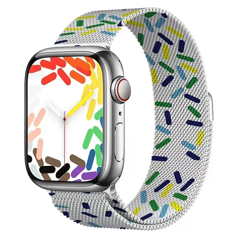 Luxury Milanese Metal Strap for Apple Watch - Elegant Bracelet Design