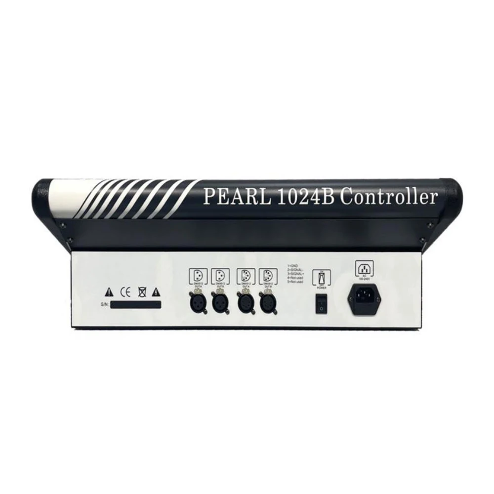 プロフェッショナルdmx 512コンソール,折りたたみ式パール1024b